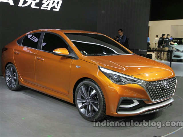 Hyundai Verna Concept unveiled at Auto China