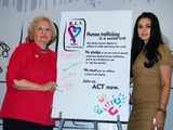 Preity Zinta at an ATC campaign