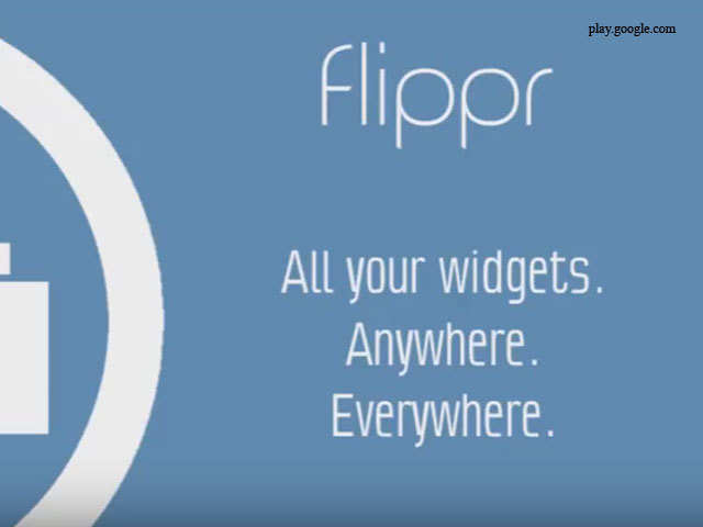 flippr for widgets access