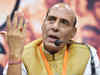 Rajnath Singh took a dig at the Congress leadership’s “disturbing looks” over the AgustaWestland scam