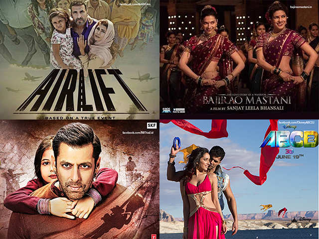 Bollywood's 100 crore movies in FY15-16