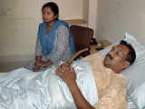 Madhu Koda in hospital