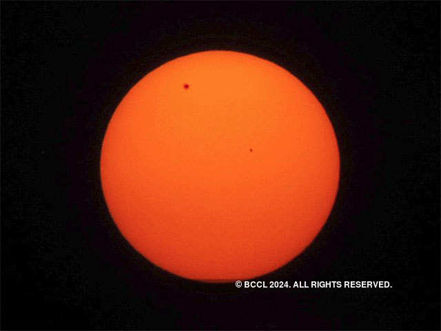 Mercury's transit of the Sun