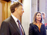 Bill Gates with wife Melinda Gates