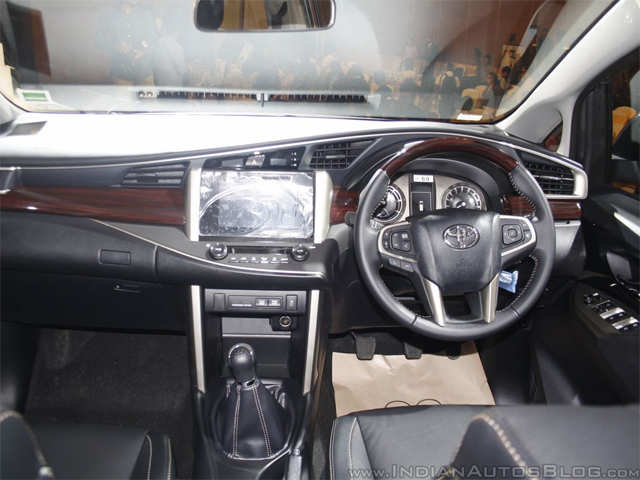 Toyota Innova Crysta Top Model Interior