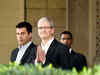 Apple CEO Tim Cook has his platter full on day one of India visit
