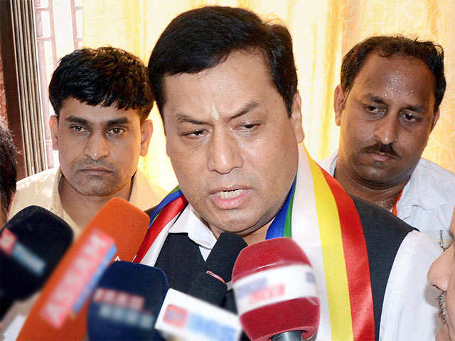Sonowal is currently the Sports Minister