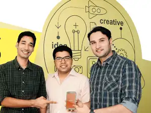 In Pic: Vedantu's cofounders Vamsi Krishna (L), Anand Prakash (C) and Pulkit Jain. In Pic: Vedantu's cofounders Vamsi Krishna (L), Anand Prakash (C) and Pulkit Jain.