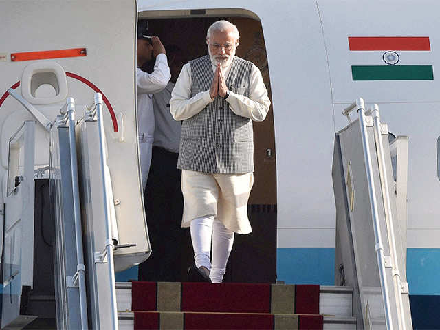 PM Modi arrives in Iran