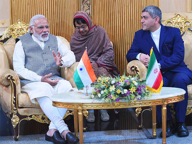 PM Modi with Ali Tayebnia