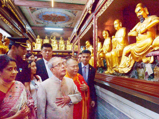 President Pranab Mukherjee's China visit