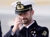 Accused Italian marine returns home from India