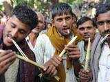 Delhi siege: Farmers' protest against low sugarcane prices