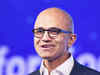 Microsoft CEO Satya Nadella pitches skype for 'Aadhar'