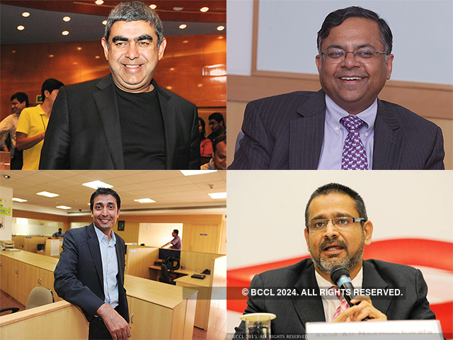 Salaries of 7 top executives at IT cos