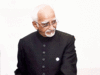Muslims in India have no inclination to resort to violence: Vice President, Hamid Ansari
