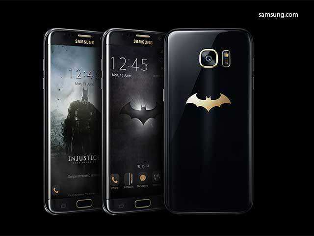 Available From July Samsung Announces Batman Themed Galaxy S7 Edge Injustice Edition The Economic Times