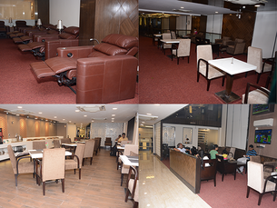 Not 5-star hotel, this is Railways' waiting lounge in Delhi