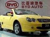 A Chinese BYD S8 car