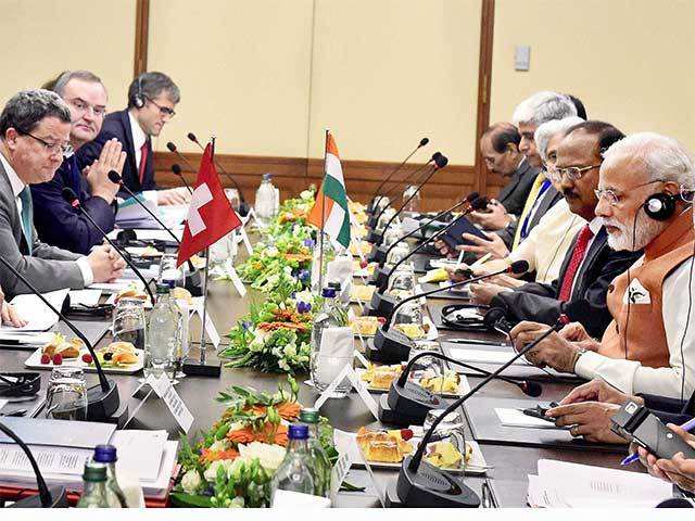 PM Modi in delegation meeting