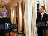 Manmohan Singh and Obama at Joint Press conference 