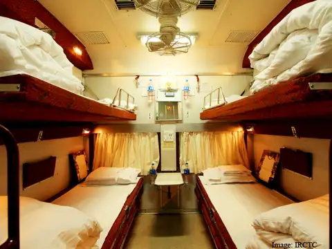 First semi-luxury train