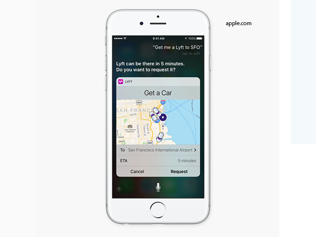 Siri open to third party apps