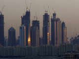 Dubai Marina's tower blocks