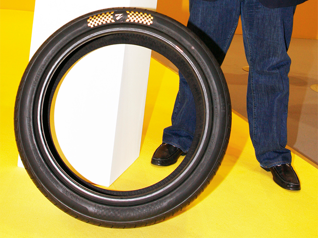 Tyres were developed by Z Tyres in Dubai
