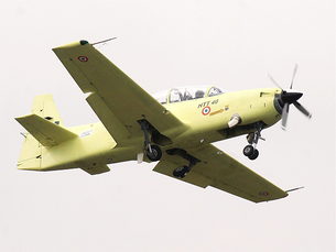 HAL-built trainer aircraft HTT-40 makes inaugural flight