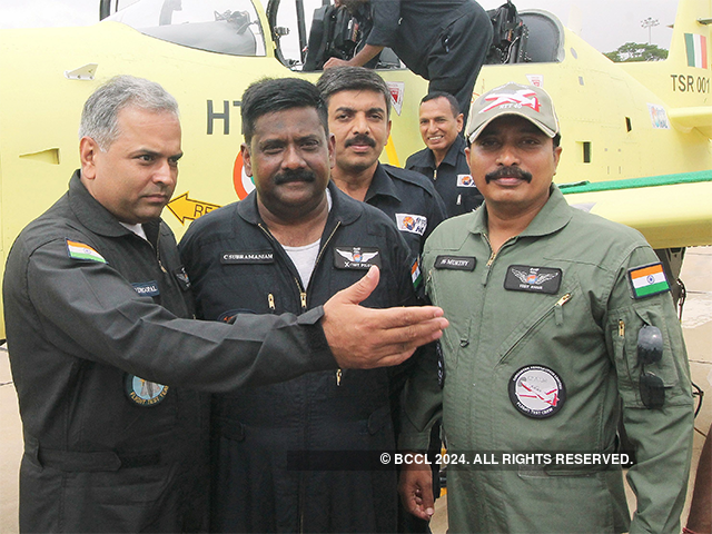 Aircraft was flown by Group Captain C Subramaniam