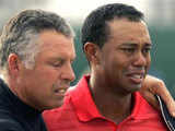 Woods after winning the British Open Championship 