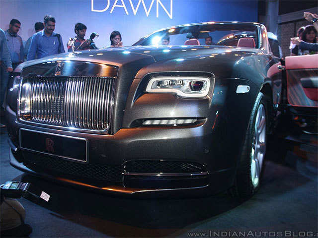 Rolls Royce Dawn Launched In India At Rs 6 25 Crores Rolls Royce Dawn Launched In India The Economic Times