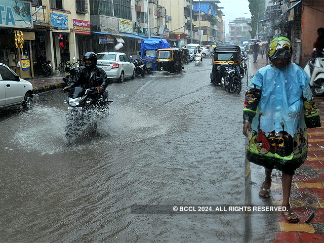 Rain in Mumbai city