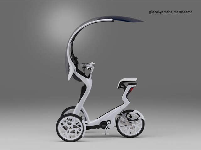 Yamaha unveils 3-wheel mobility vehicle concept