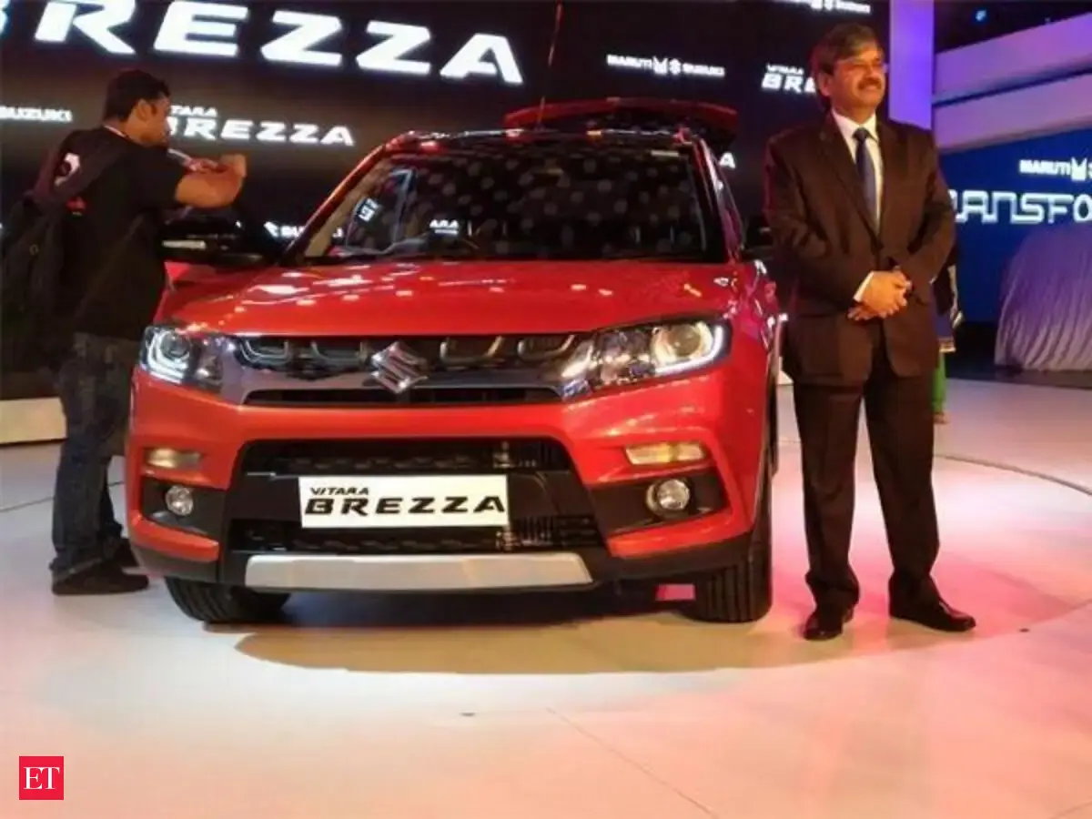 suzuki: Maruti Suzuki ramps up Brezza production - The Economic Times ...