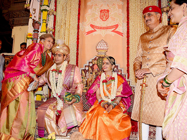 The 27th titular of the Mysore Wodeyar dynasty weds