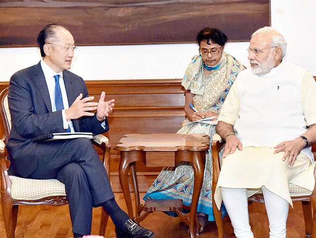 PM Narendra Modi meets World Bank President