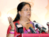 Vasundhara Raje blames Congress for making Rajasthan 'debt-ridden'