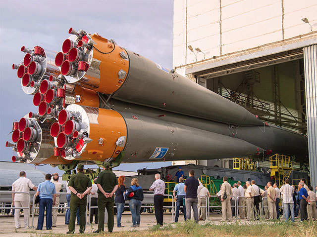 Soyuz MS-01 spacecraft