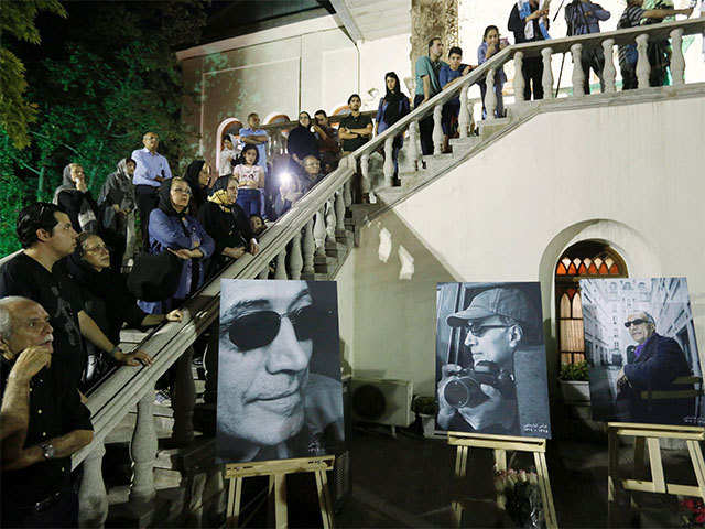 Mourning ceremony for Abbas Kiarostami in Tehran