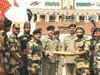 Sweets exchanged at Wagah border on Eid-ul-fitr