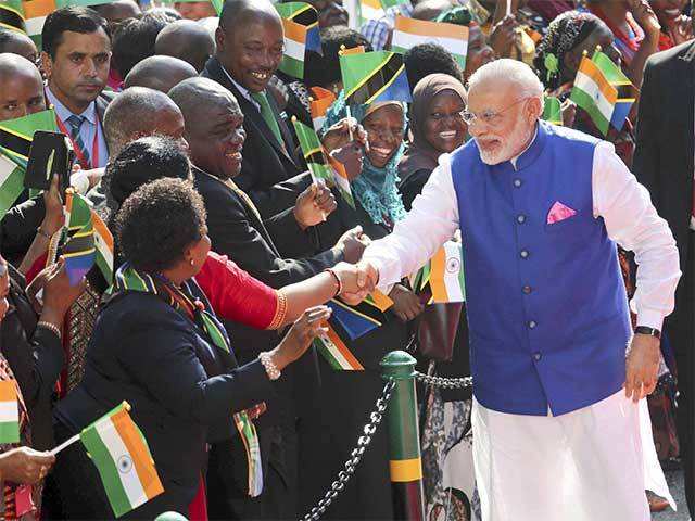 PM Modi greets Tanzanians