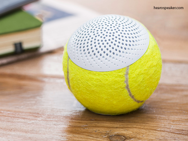 HearO: A speaker repurposed from old Tennis balls