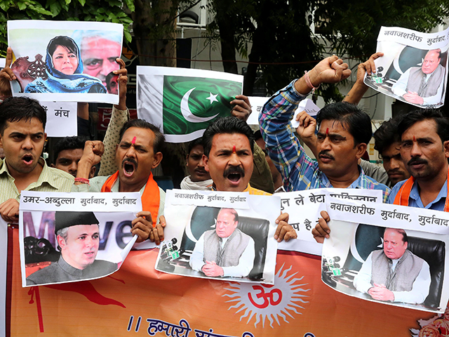 Protest against Pakistan