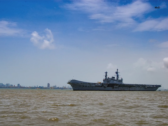 The oldest functional, floating aircraft carrier