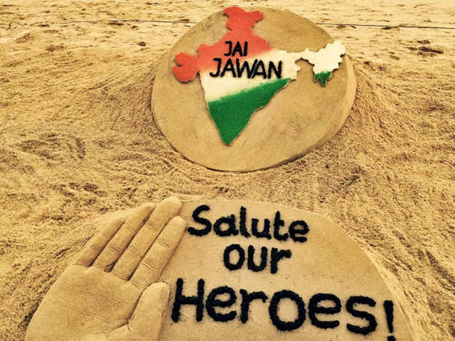 India salutes its brave soldiers