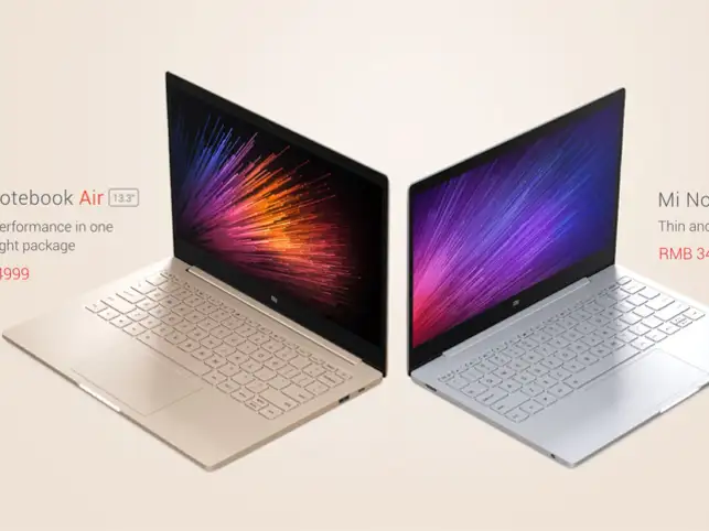 The laptop Mi Notebook Air, runs on Microsoft's Windows 10 operating system, sells for around $749, for a 13.3-inch display. The laptop Mi Notebook Air, runs on Microsoft's Windows 10 operating system, sells for around $749, for a 13.3-inch display.