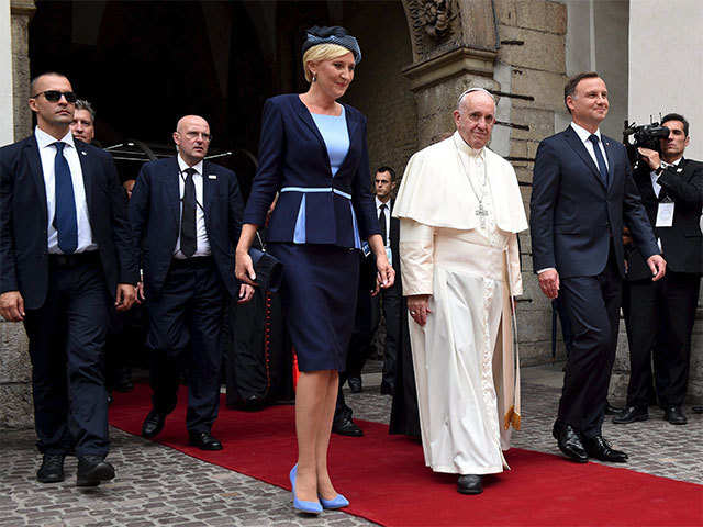 Andrzej Duda,Agata Kornhauser-Duda,Pope Francis