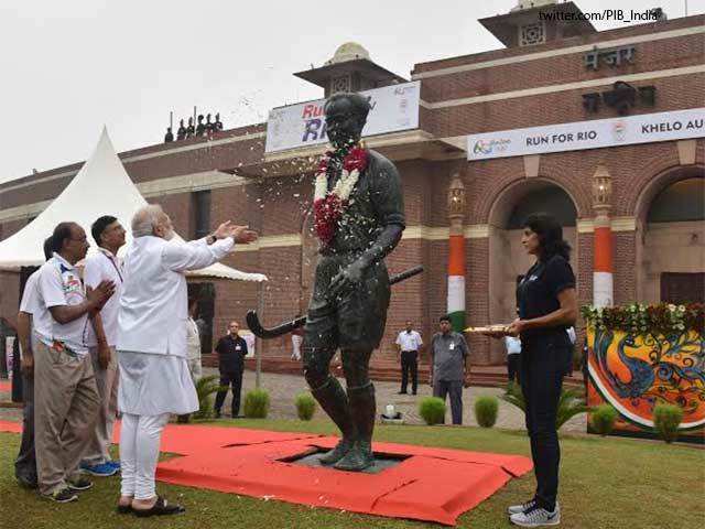 Homage to Dhyan Chand